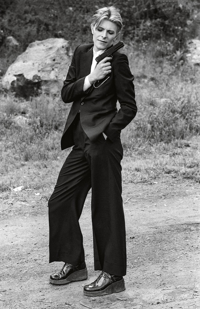 David Bowie The Man Who Fell To Earth film David James style