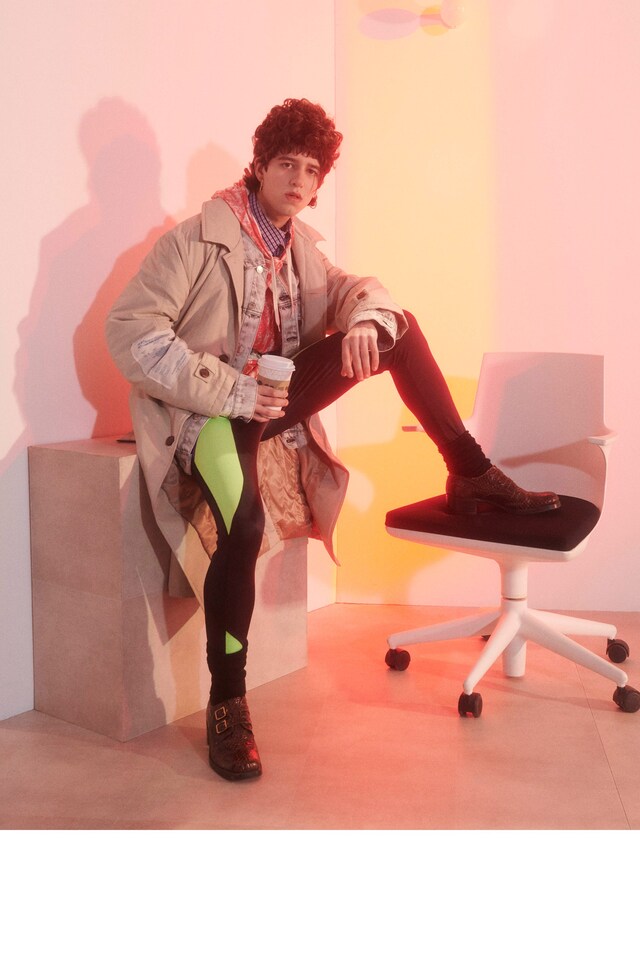 MARTINE ROSE AW_18 LOOK 3 CHARLOTTE WALES 