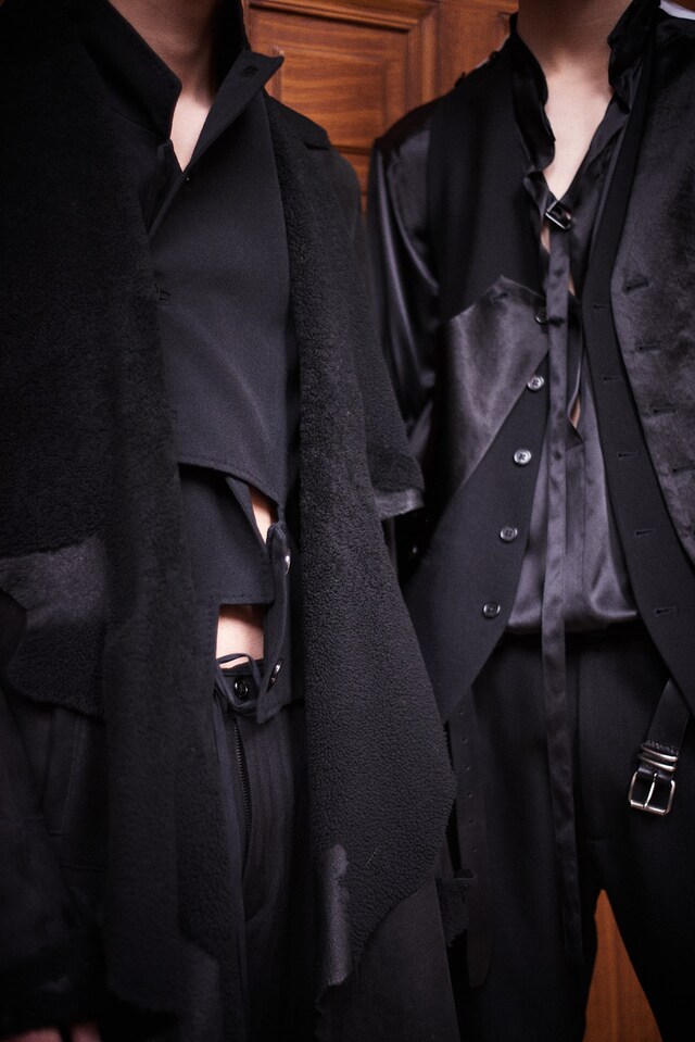 Ann Demeulemeester A/W18 S&#233;bastien Meunier Marie Dehe