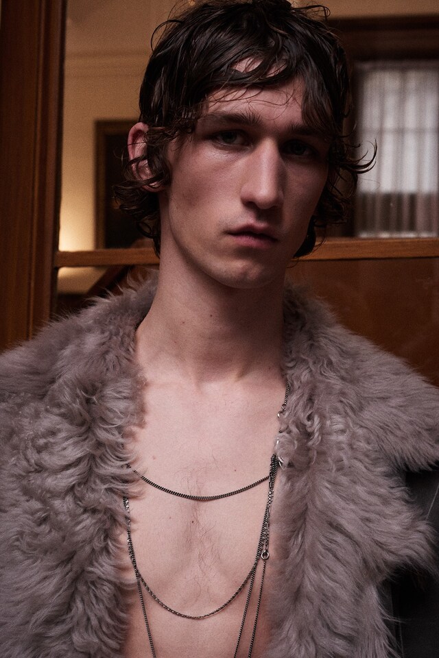 Ann Demeulemeester A/W18 S&#233;bastien Meunier Marie Dehe