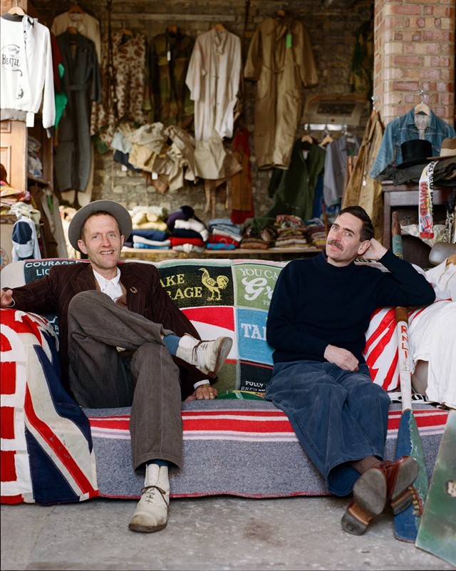 interview vintage dealers shop Paul Breuer and Matt Dawson