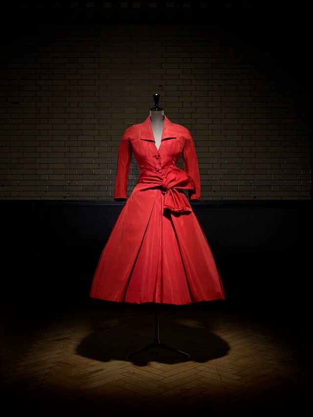 Écarlate afternoon dress, Autumn-Winter 1955 Haut