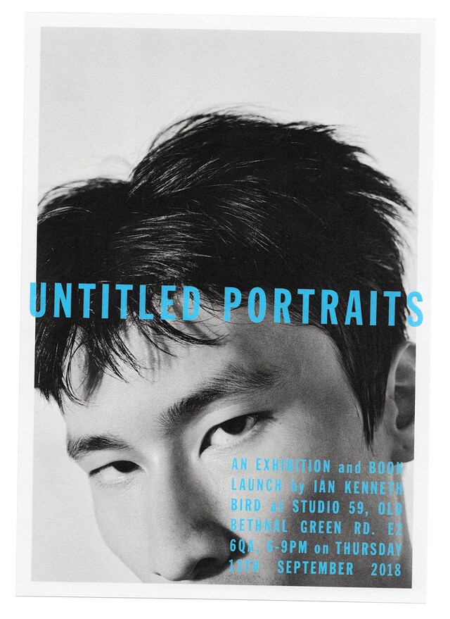 Untitled Portraits 2018 Ian Kenneth Bird photographer interv