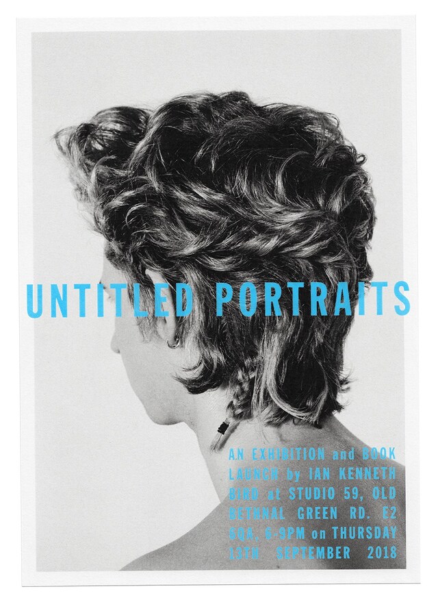 Untitled Portraits 2018 Ian Kenneth Bird photographer interv