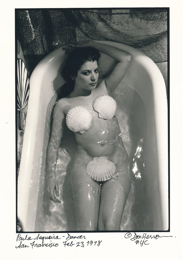 Don Herron bath tub shots Paula Sequira