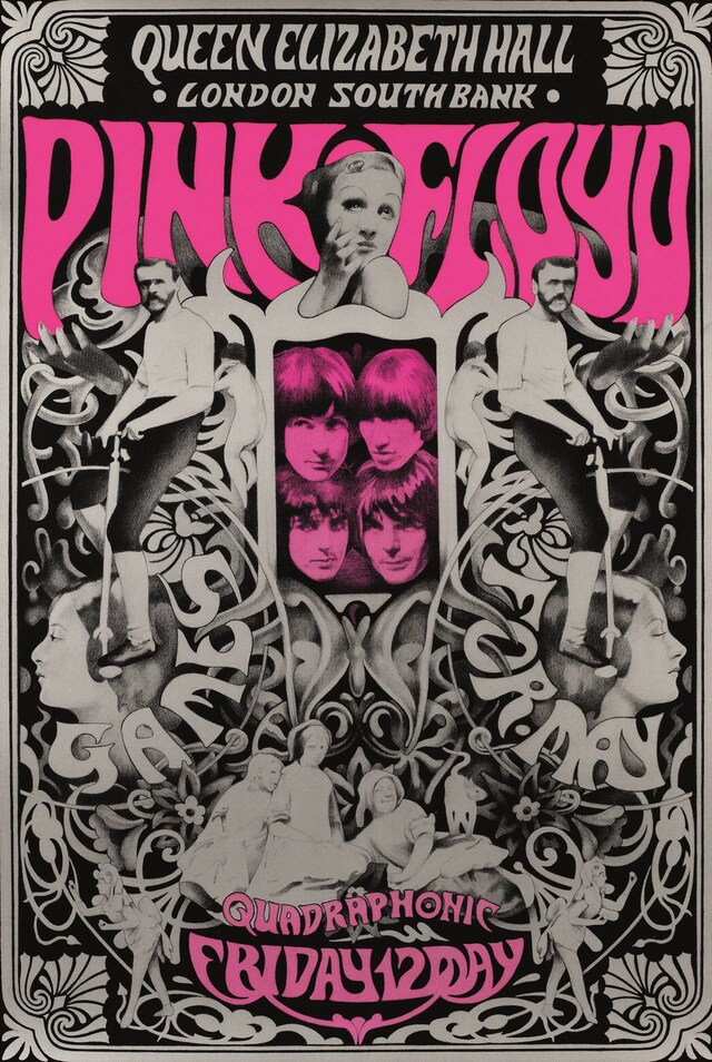 112. Victoriana-themed Pink Floyd poster