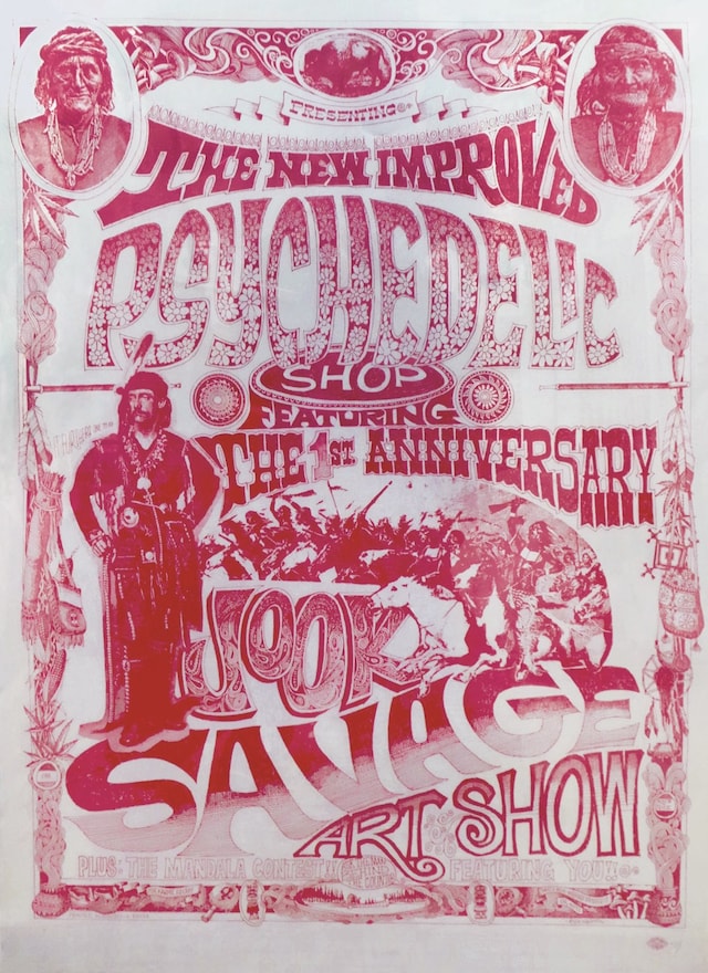 60. Rick Griffin plate for the Psychedelic Shop