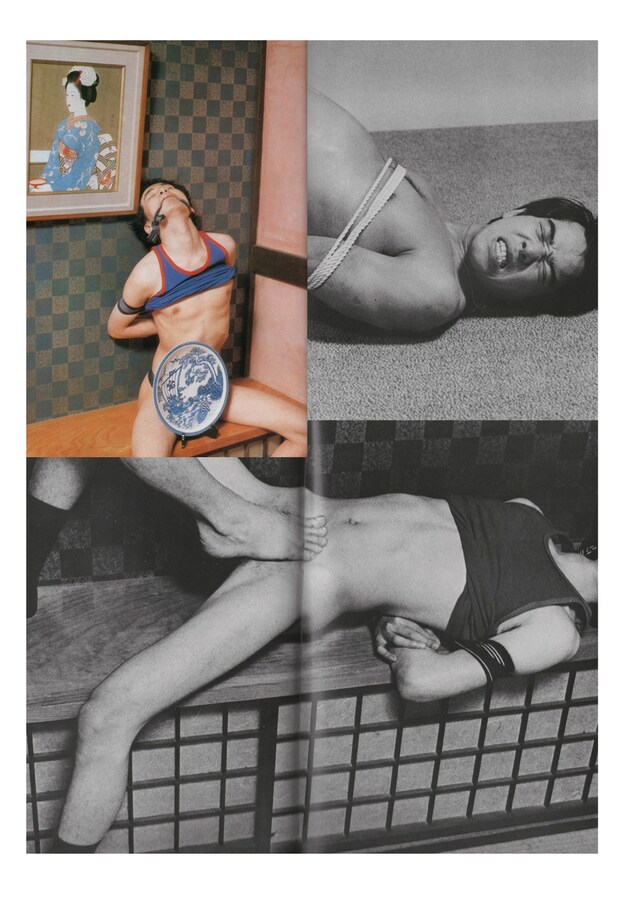 Japan gay erotic photography art BON Magazine Kuro Haga
