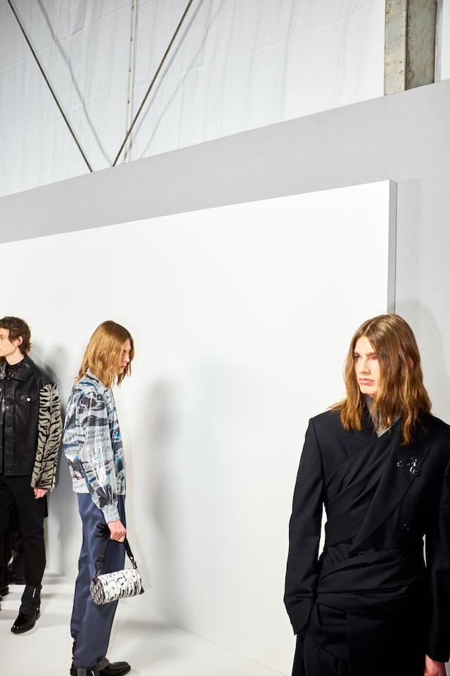 Dior Men’s A/W19 Kim Jones fall 2019 backstage fashion week