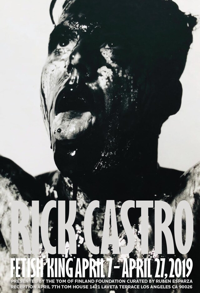 Rick Castro fetish erotic photography leather mask