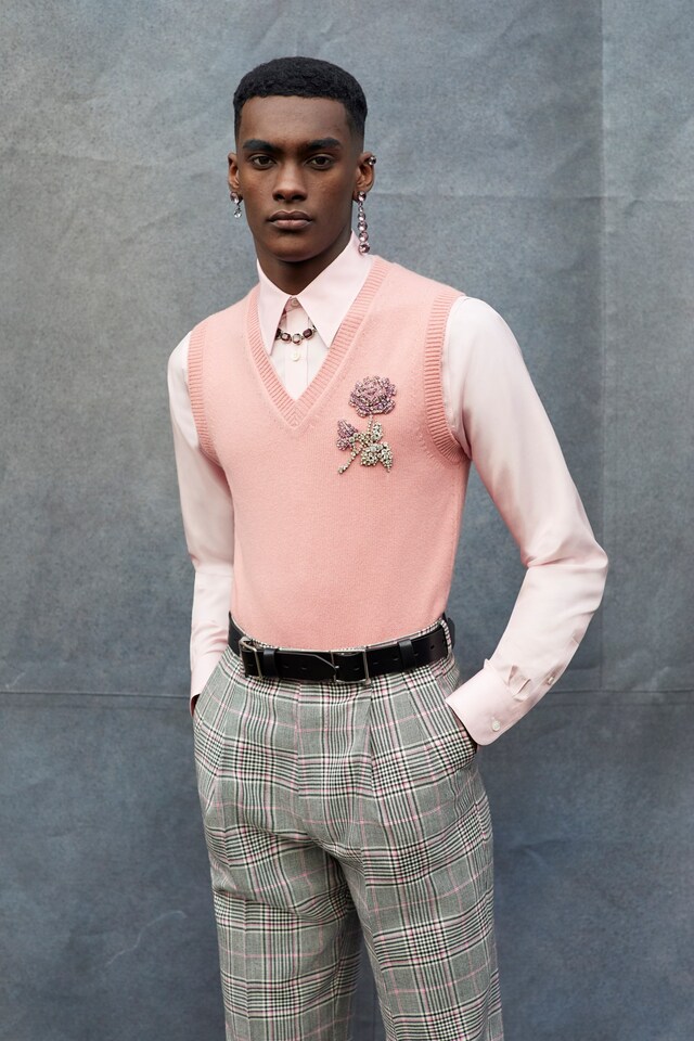 Alexander McQueen AW19 Menswear Collection Ethan James Green