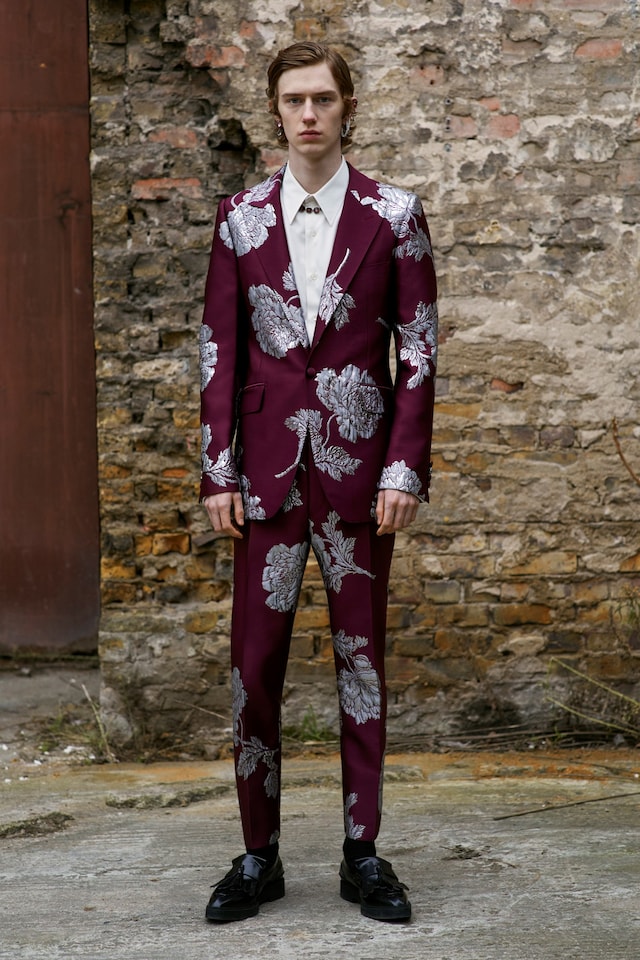 Alexander McQueen AW19 Menswear Collection Ethan James Green