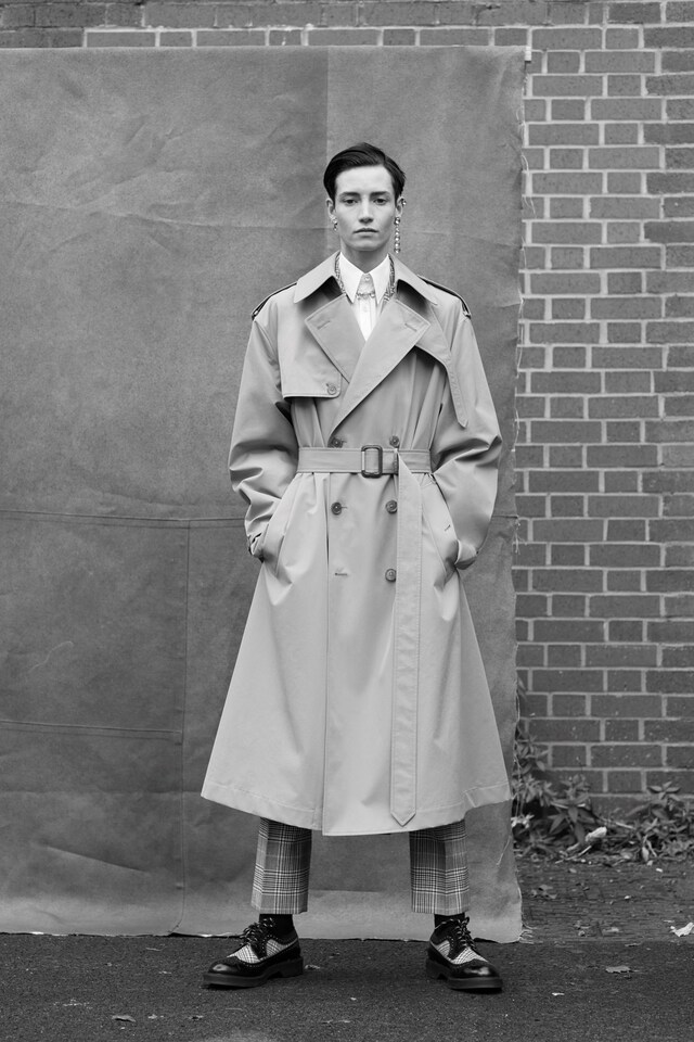 Alexander McQueen AW19 Menswear Collection Ethan James Green
