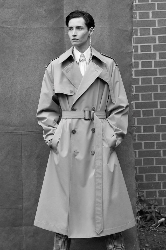 Alexander McQueen AW19 Menswear Collection Ethan James Green