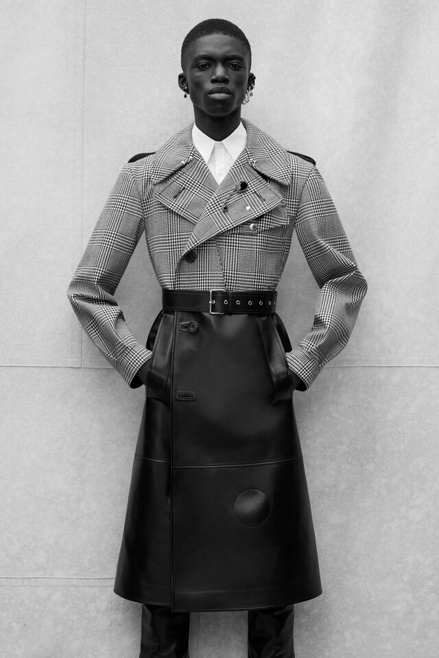 Alexander McQueen AW19 Menswear Collection Ethan James Green
