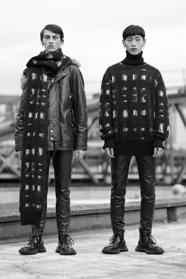 Alexander McQueen AW19 Menswear Collection Ethan James Green