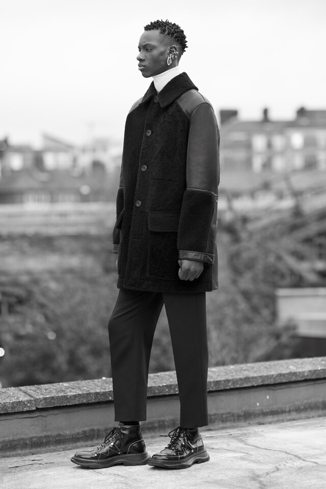 Alexander McQueen AW19 Menswear Collection Ethan James Green
