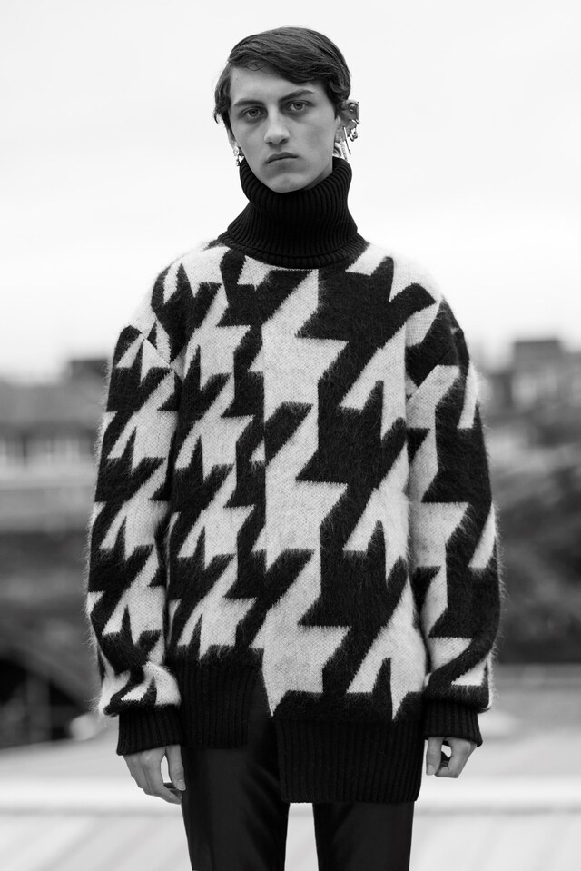 Alexander McQueen AW19 Menswear Collection Ethan James Green