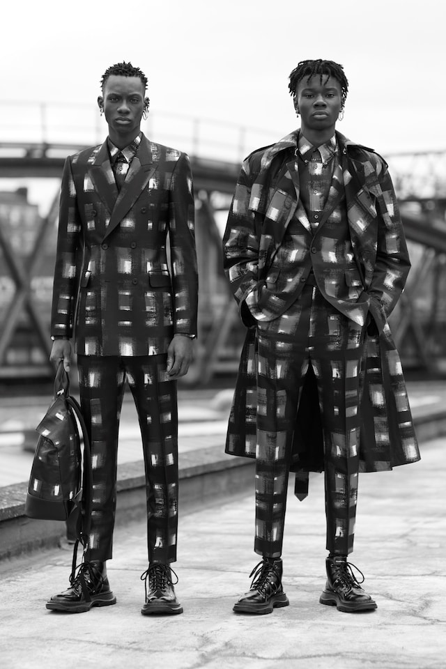 Alexander McQueen AW19 Menswear Collection Ethan James Green