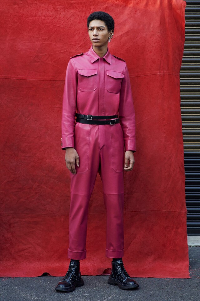 Alexander McQueen AW19 Menswear Collection Ethan James Green