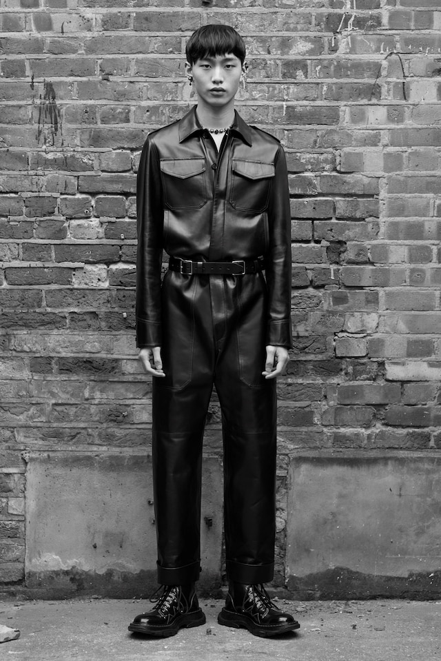 Alexander McQueen AW19 Menswear Collection Ethan James Green