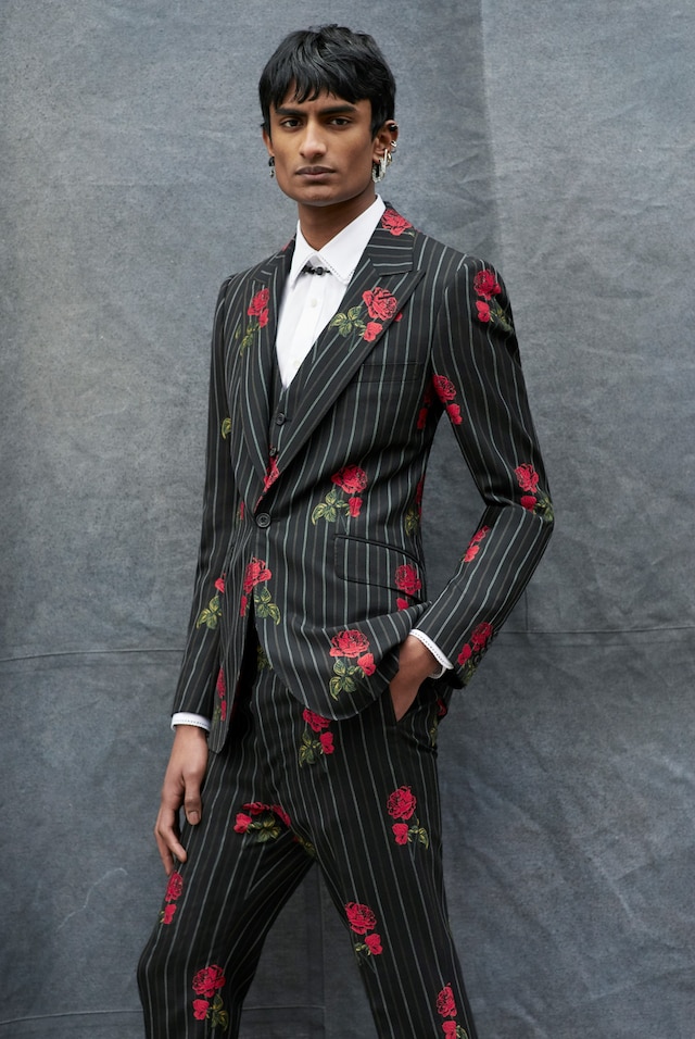 Alexander McQueen AW19 Menswear Collection Ethan James Green