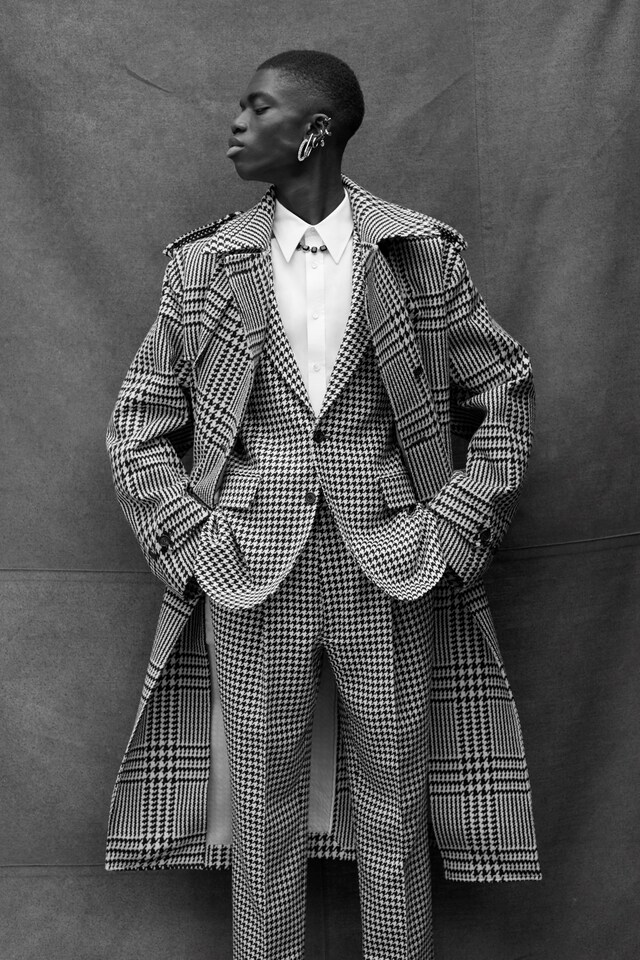 Alexander McQueen AW19 Menswear Collection Ethan James Green