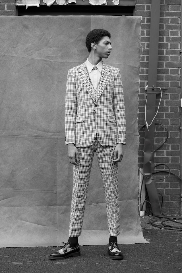 Alexander McQueen AW19 Menswear Collection Ethan James Green