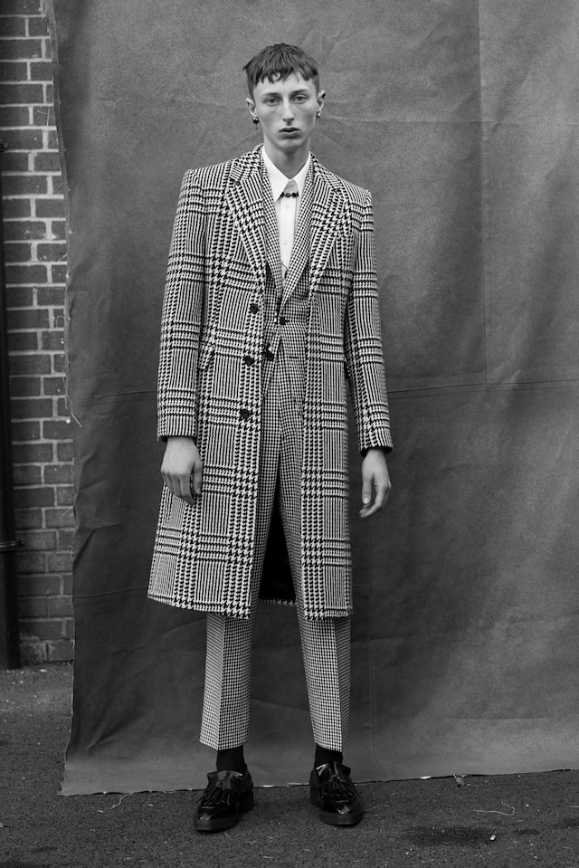 Alexander McQueen AW19 Menswear Collection Ethan James Green