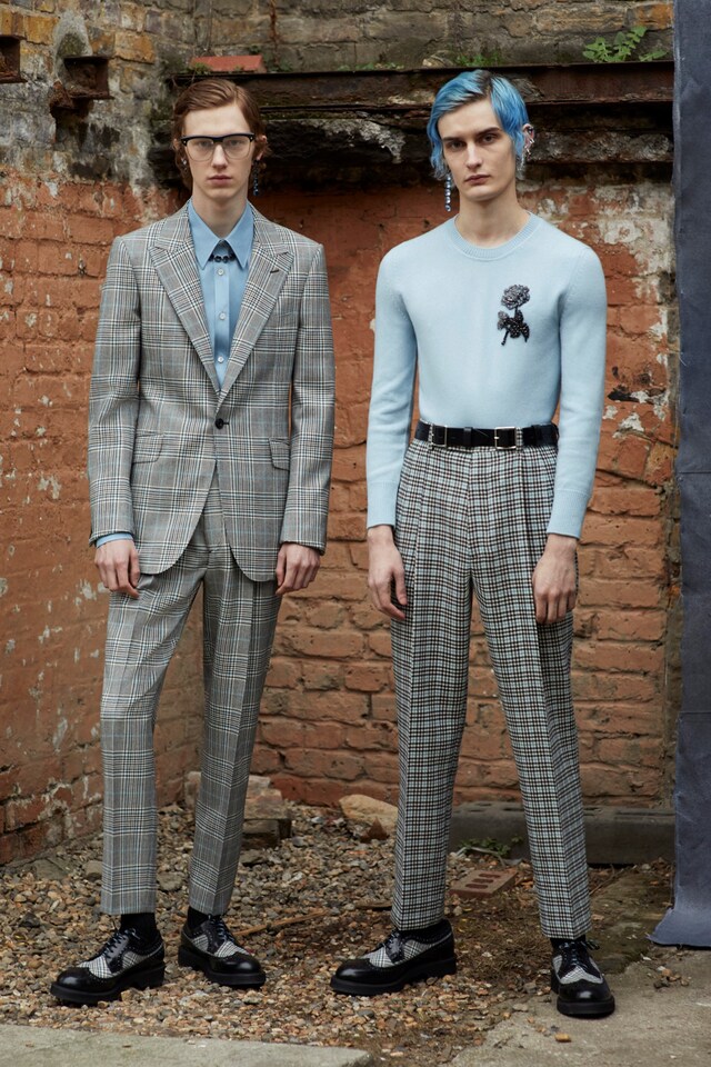 Alexander McQueen AW19 Menswear Collection Ethan James Green