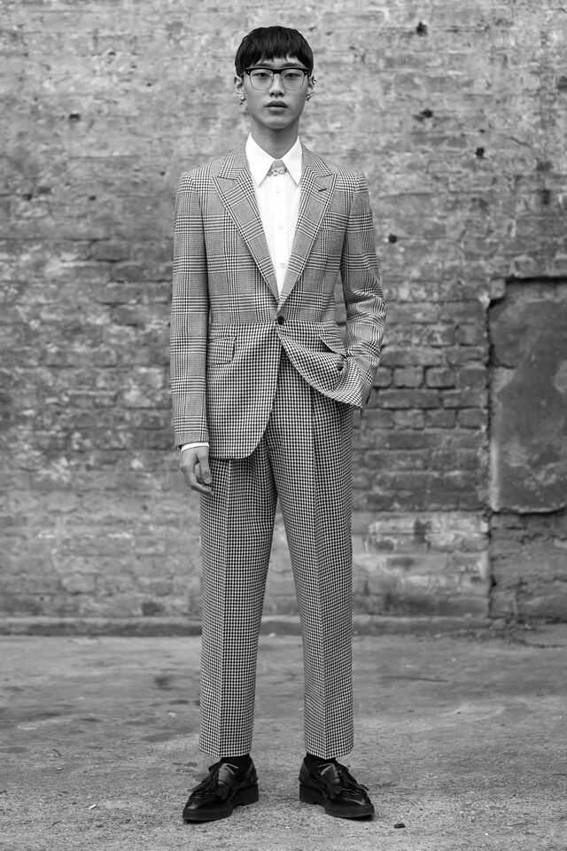Alexander McQueen AW19 Menswear Collection Ethan James Green