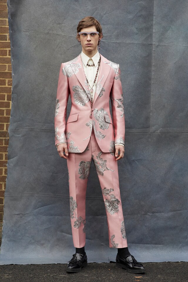 Alexander McQueen AW19 Menswear Collection Ethan James Green