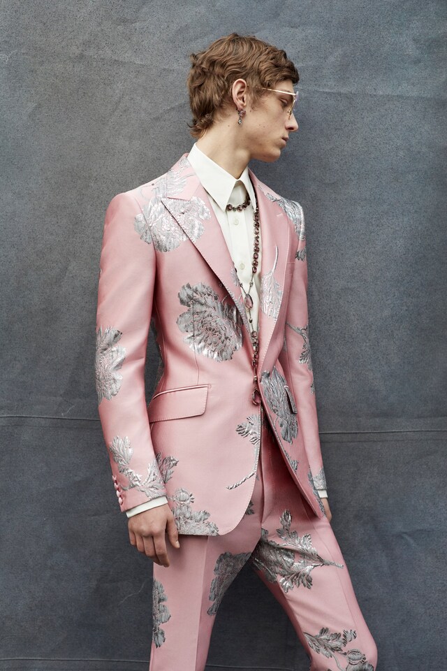 Alexander McQueen AW19 Menswear Collection Ethan James Green