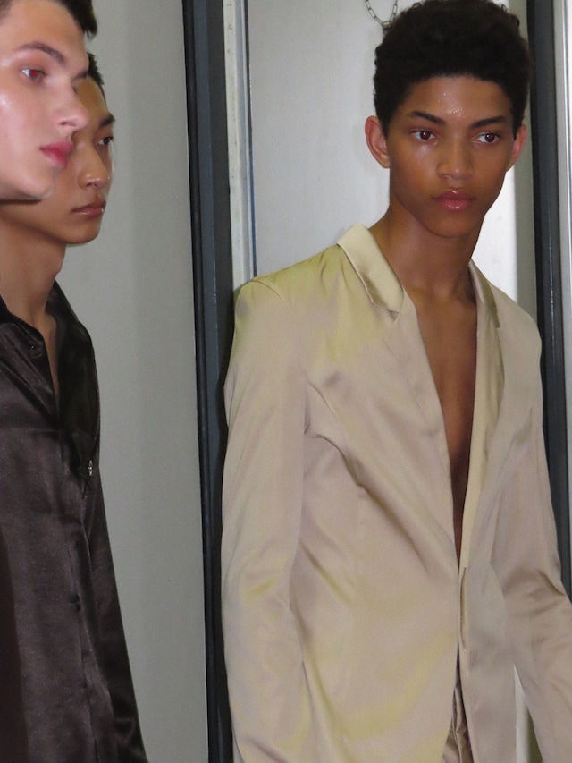 Ludovic de Saint Sernin designer SS20 show Paris models