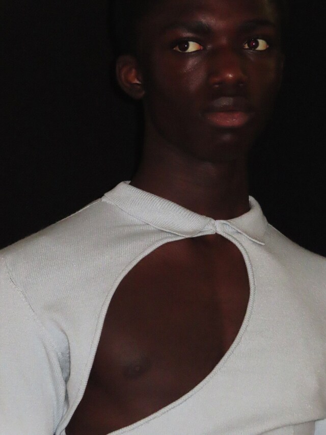Ludovic de Saint Sernin designer SS20 show Paris models