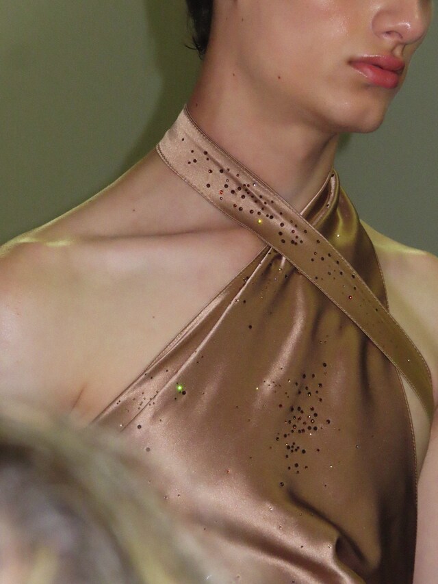 Ludovic de Saint Sernin designer SS20 show Paris models
