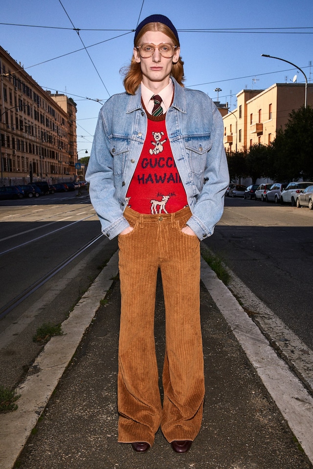 Gucci Pre-Fall 2020, Photographed by Bruce Gilden in Rome