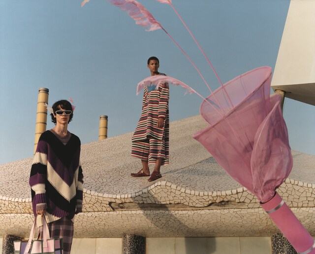 LOEWE Men&#39;s SS20 Publication Tyler Mitchell Barcelona