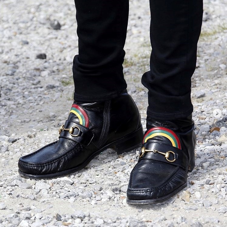 How You Can Win Harry Styles' Rainbow Gucci Loafers | AnotherMan