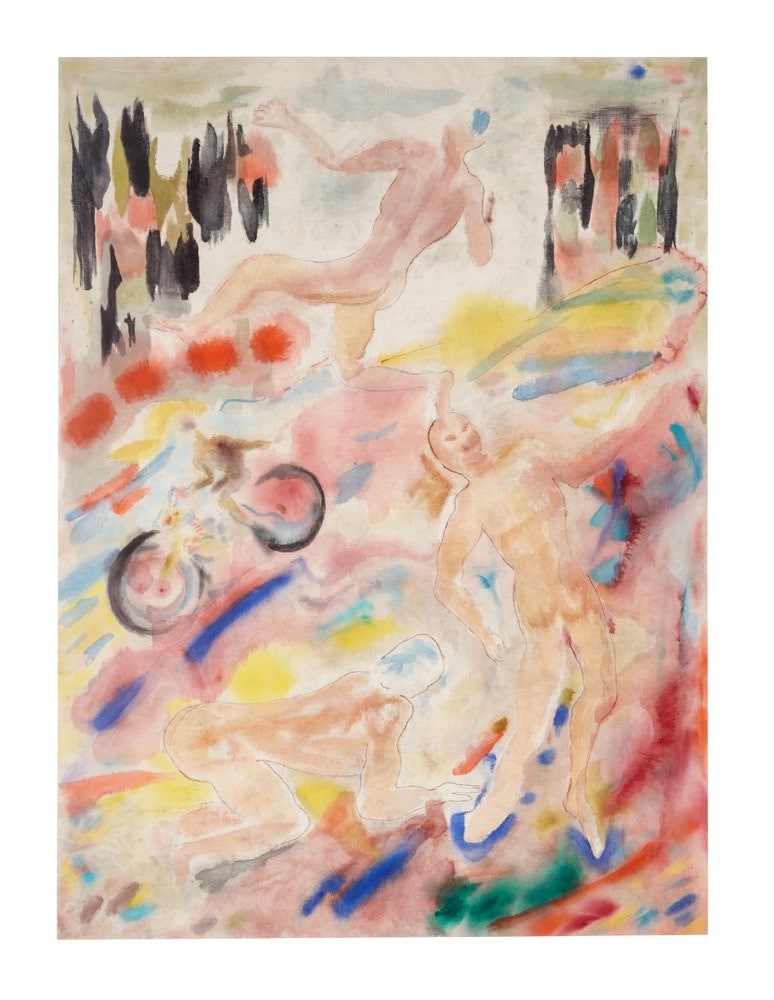 Gus Van Sant Hollywood painting watercolour exhibition 2018 