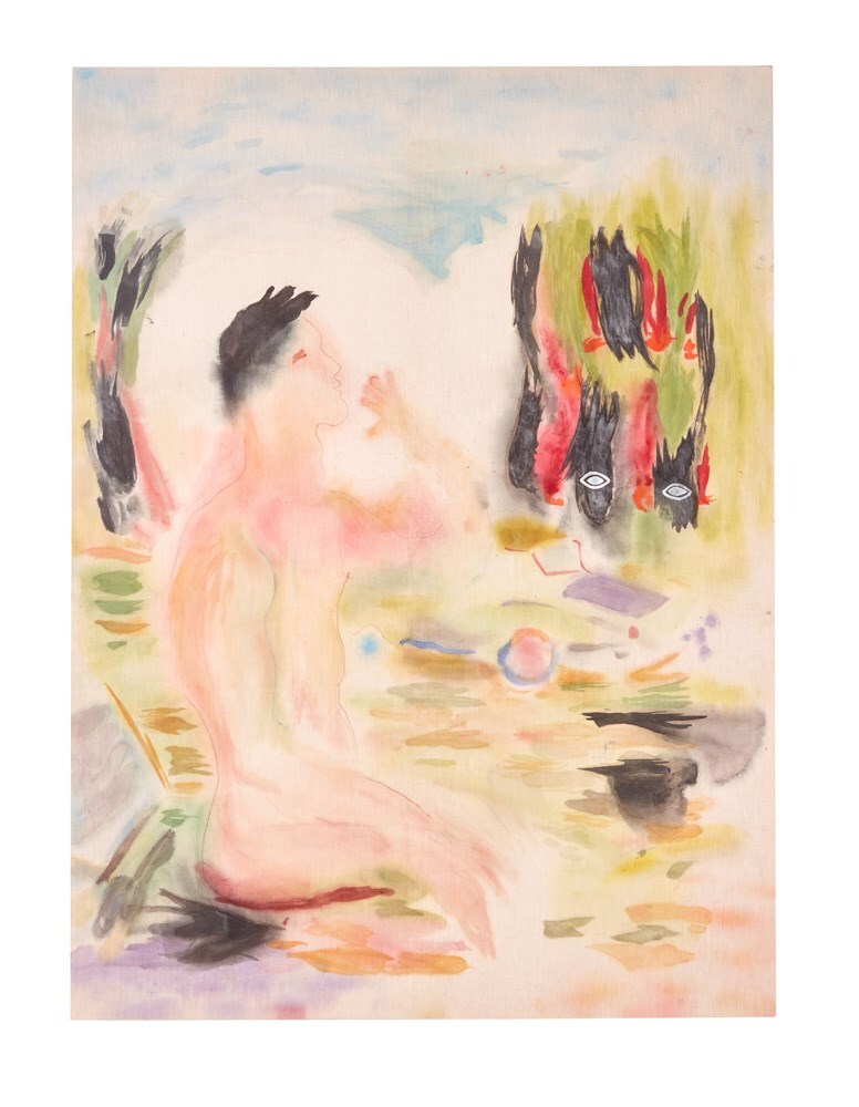 Gus Van Sant Hollywood painting watercolour exhibition 2018 