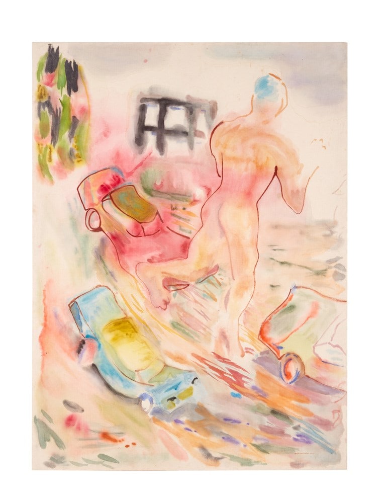 Gus Van Sant Hollywood painting watercolour exhibition 2018 