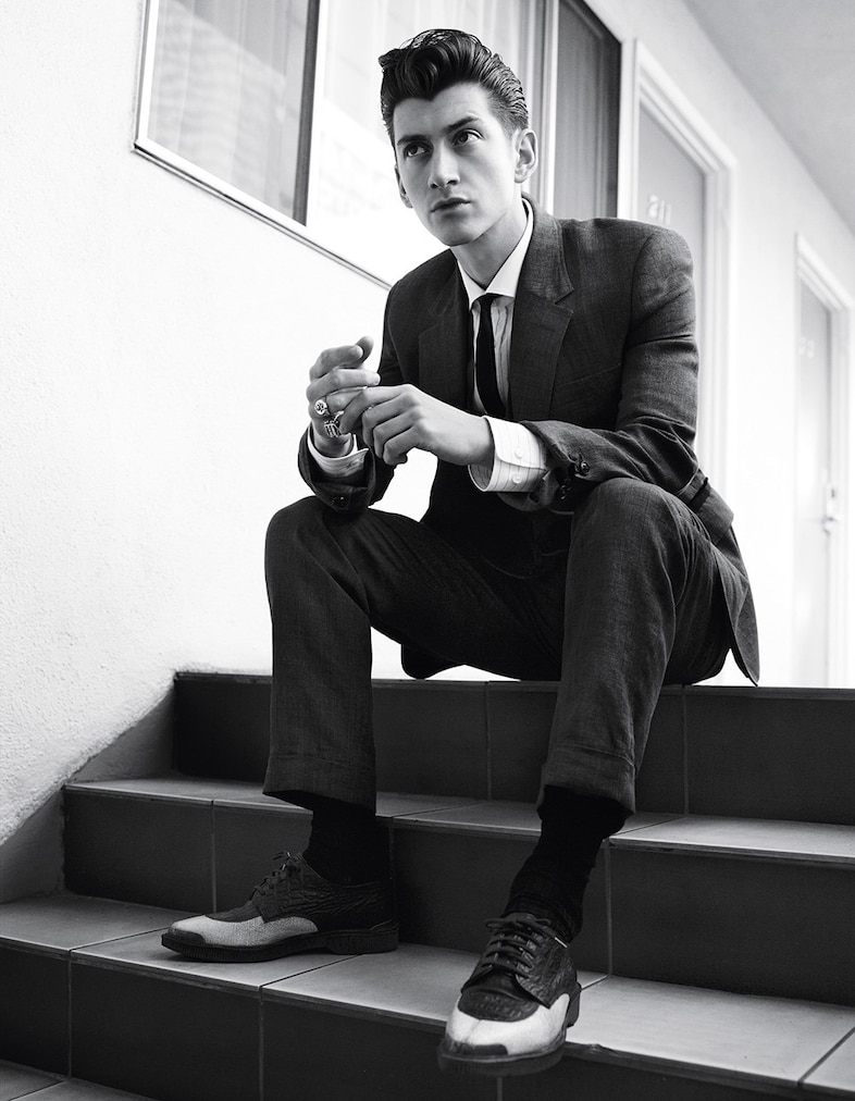 Alex Turner, Willy Vanderperre, Another Man Magazine