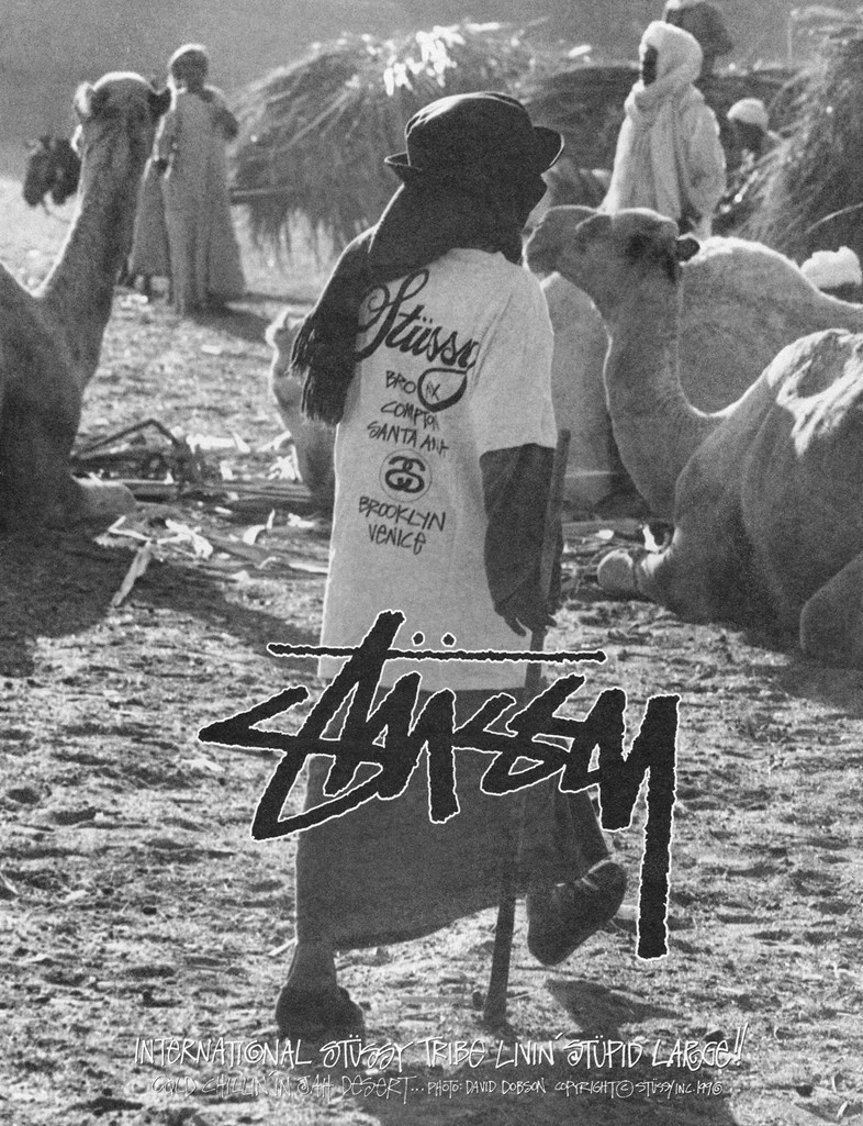 An IDEA Book About T-Shirts By St&#252;ssy archive adverts