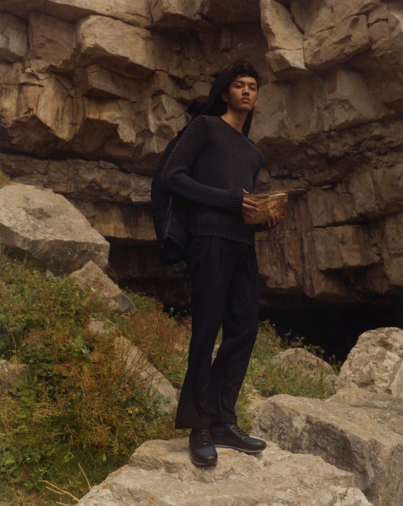 Tod&#39;s shoes Another Man magazine Laura Coulson Mathew Steven