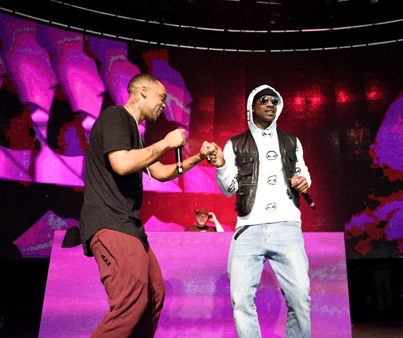 24 Me and Skepta at the Godfather Roundhouse show,