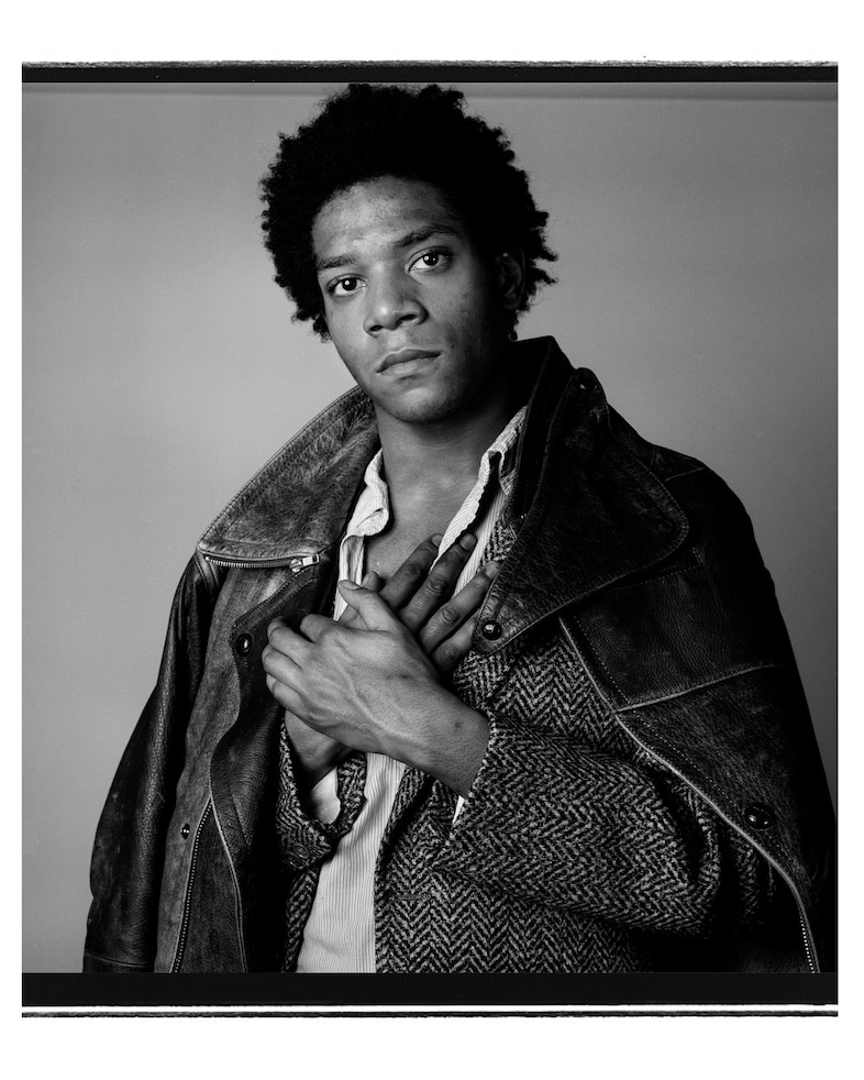 Jean-Michel Basquiat studio Richard Corman fashion style