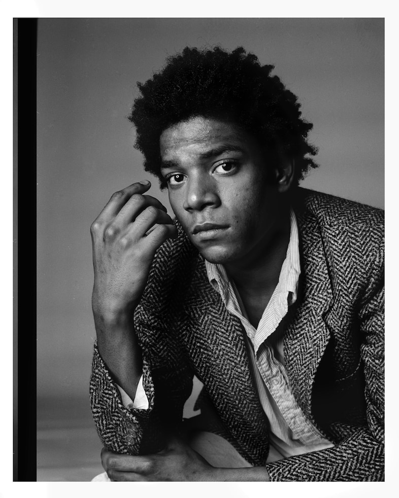 Jean-Michel Basquiat studio Richard Corman fashion style