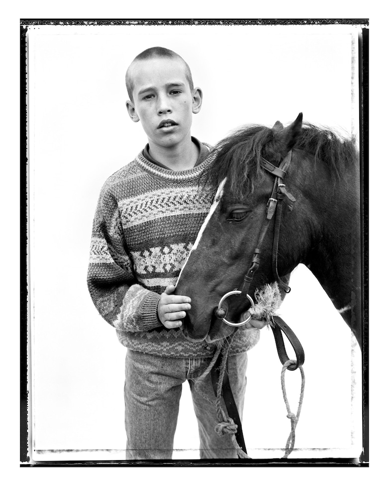 Niall Fitzgerald with Pebbles