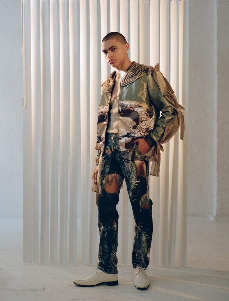 Vasilis Loizides fashion designer interview fall 2018